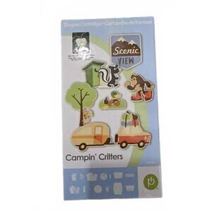 Rare/Retired Cricut Campin' Critters Cartridge for Scrapbooking & DIY